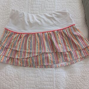 Colorful Striped Women's Skirt